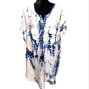 New Tie Dye Swim coverup
